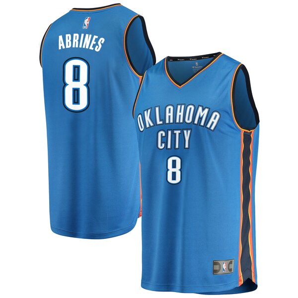 maglia Alex Abrines 8 2019-2020 oklahoma city thunder blu